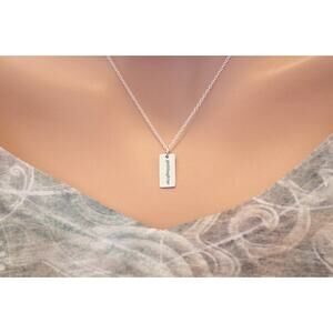 Sterling Silver Goddaughter Charm Necklace